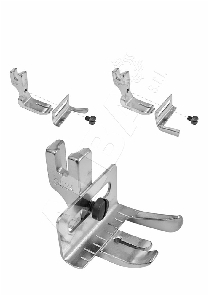 PIEDINO S524 C/GUIDA REGOL. A713