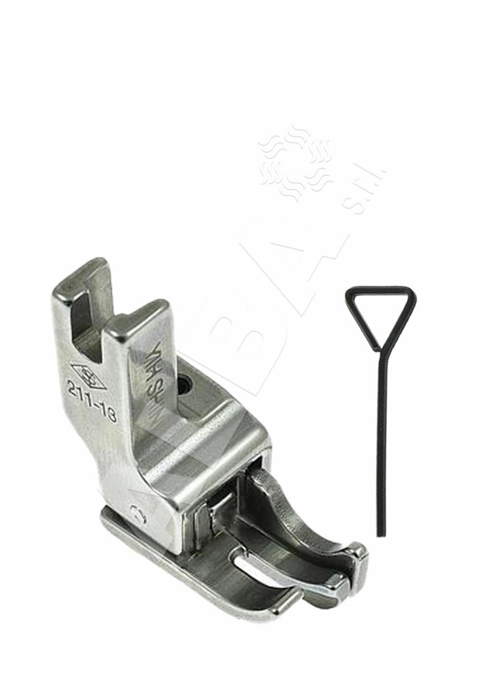 PIEDINO COMPENSATIVO DOPPIA IMPUNTURA 1/16X3/16 211-13YS