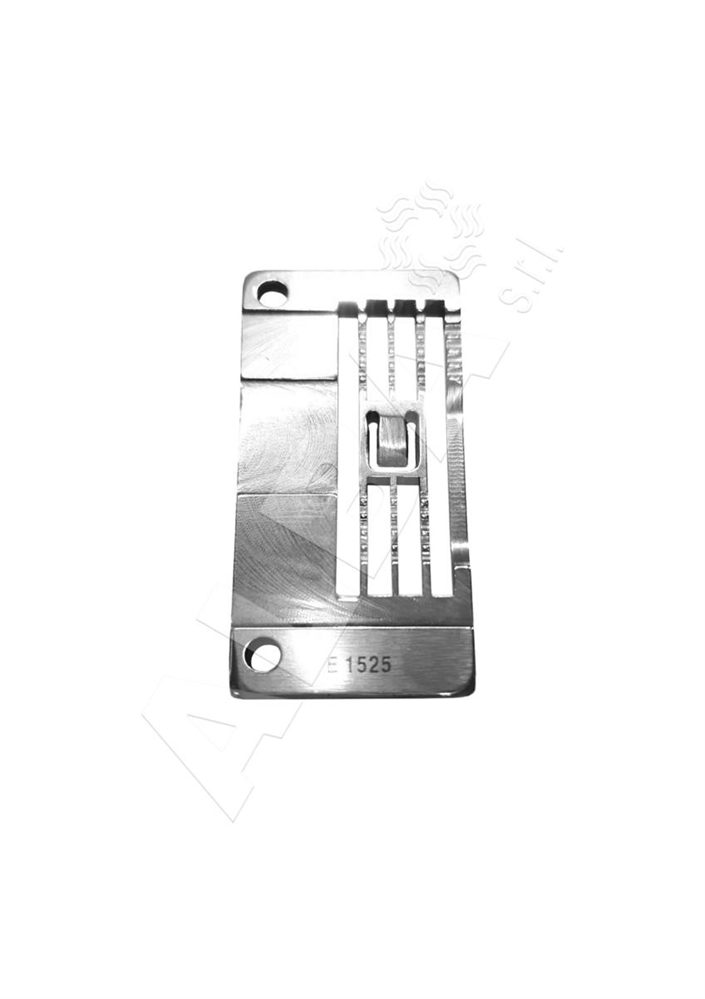 PLACCA AGO PER COPERTURA SIRUBA F007 2AGHI 4,8 MM.  E1525