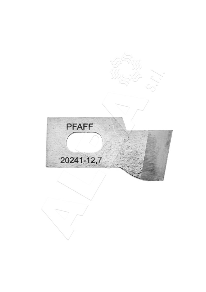 COLTELLO PER ASOLATRICE PFAFF DA 12,7 mm.  020241-12,7 OBLIQUO
