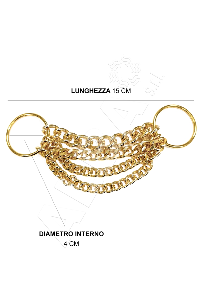 CATENA MIS.15 CAT.ALL.4 FILE ORO F TELAIO PA700/064