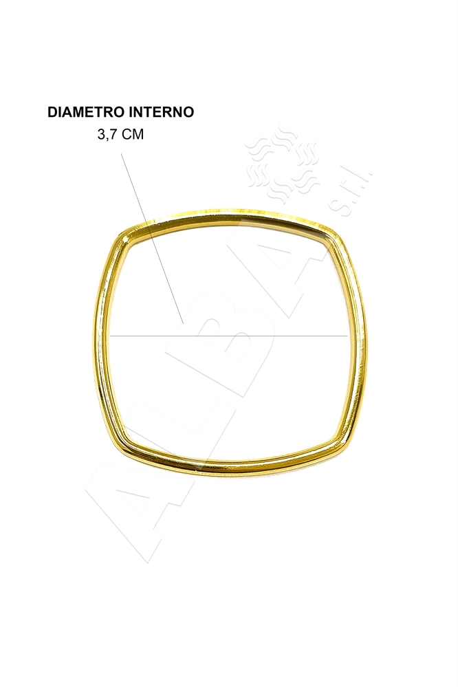 ANELLO RETTANGOLARE MIS.40 PA250/ZA2371 ORO FREE+PROTEZIONE