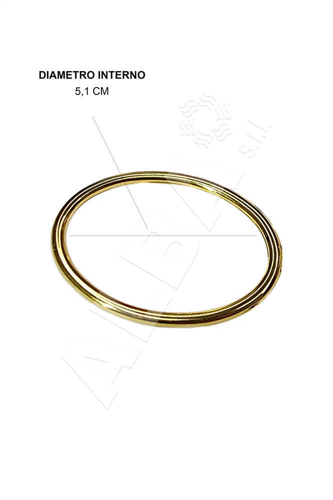 ACCESSORIO OVALE PA618/AQZ ORO FREE+PROTEZIONE MIS.510