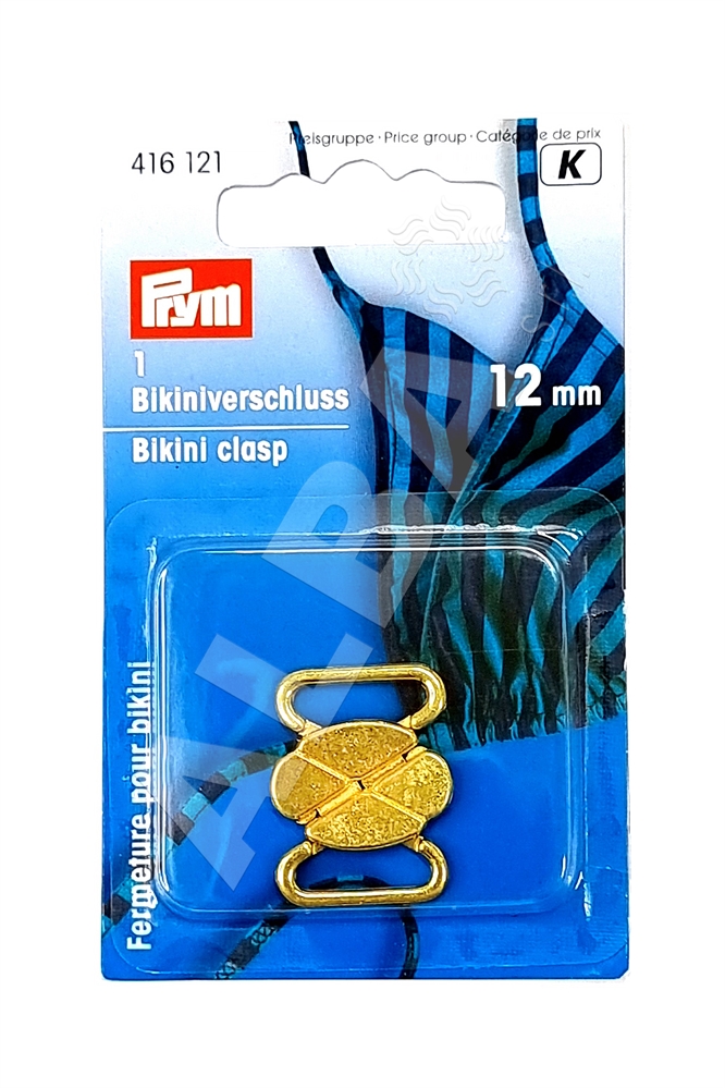 CLIPS X BIKINI METALLO 12MM CONF.1 PZ.