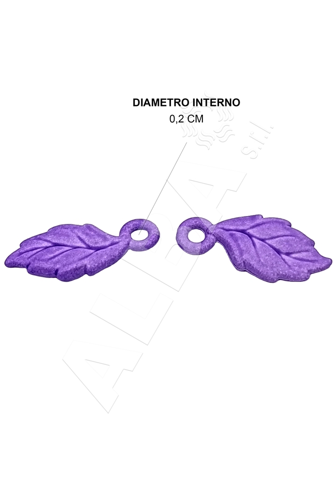FOGLIA CERAMICATA PA618/AZ73 VIOLA