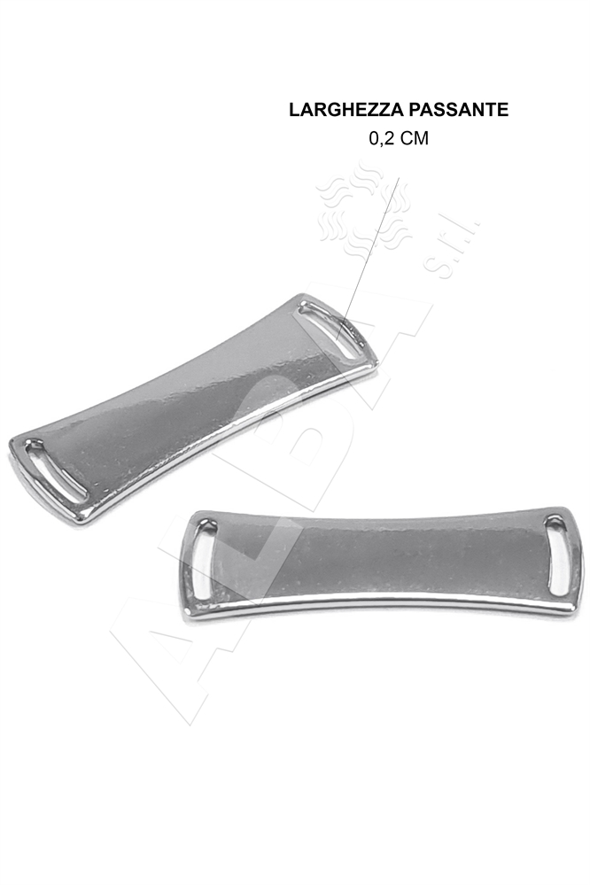 TARGHETTA PA618/71 NICHEL FREE+PROTEZIONE