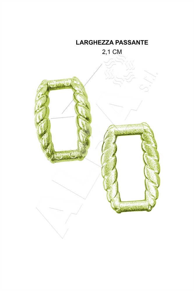 ACCESSORIO METALLIZZATO PA250/ZA1808 VERDE