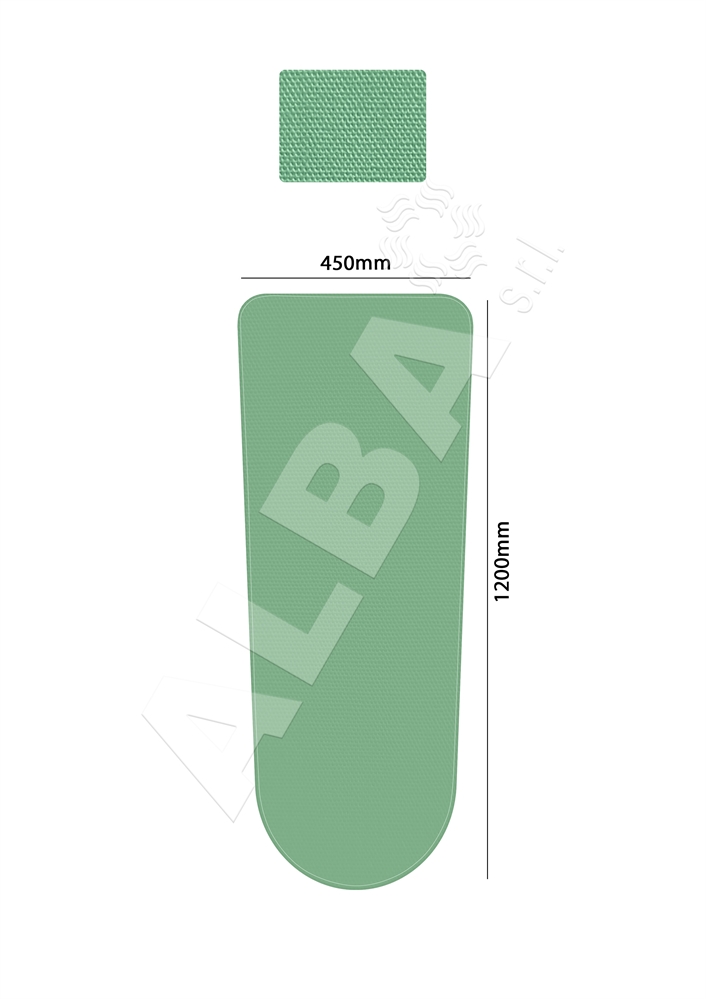 FODERA A PUNTA PER CASOLI TERYLENE VERDE MOD.4 1200X450X400 UNIV