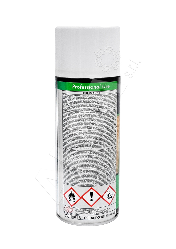 SPRAY SMACCHIATORE TALCO SECCO PULIMAK 1 400ML A1091