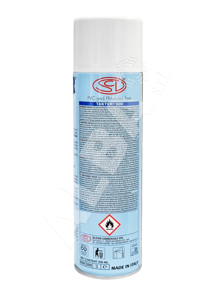 SPRAY ADESIVO MULTIUSO TAKTER 500 A1099TAK500 500ML COLLA