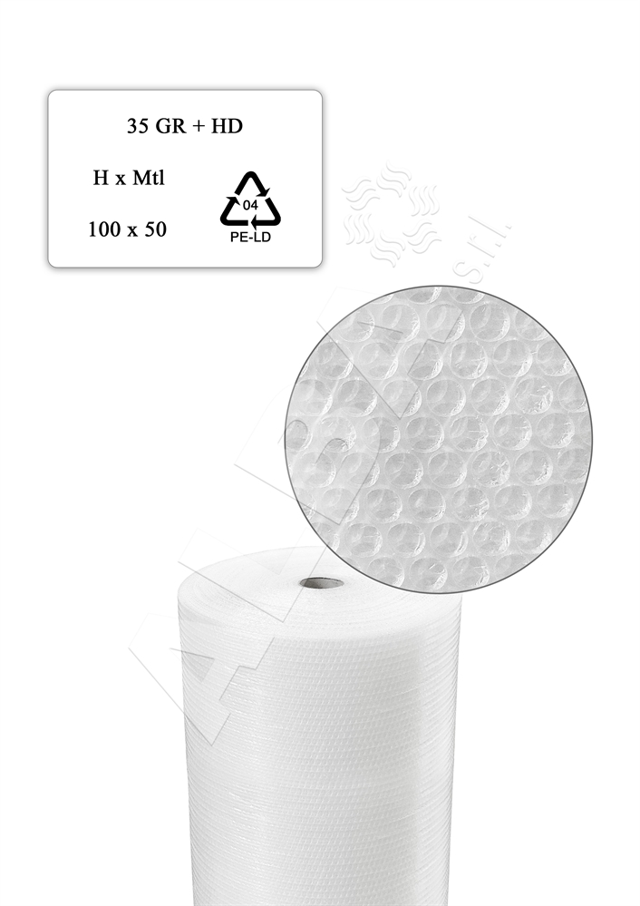 PLURIBALL 035 gr/mq + HD - L 050mt x H 100cm