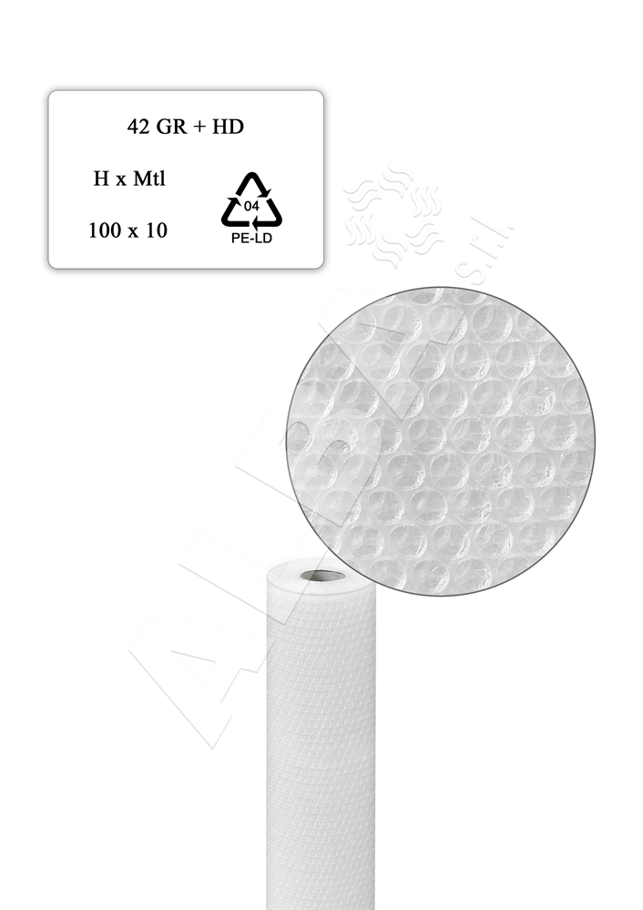 PLURIBALL 042 gr/mq + HD - L 010mt x H 100cm
