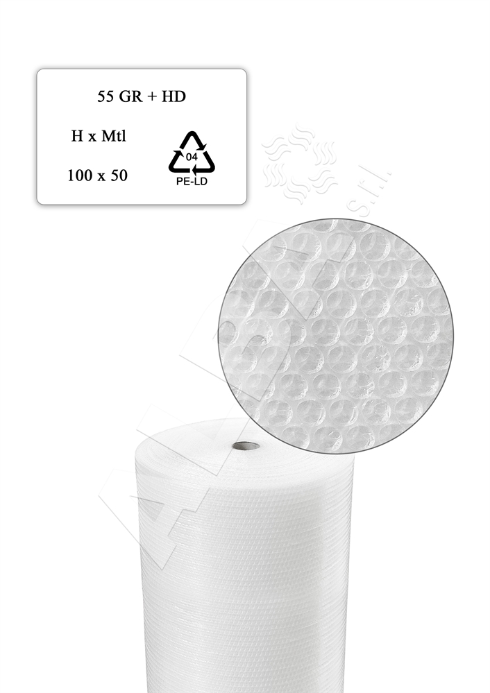 PLURIBALL 055 gr/mq + HD - L 050mt x H 100cm