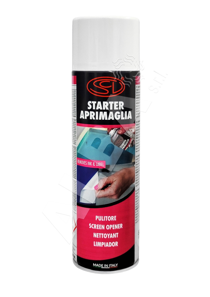 SPRAY STARTER APRIMAGLIA PULITORE FORTE X SERIGRAFIA 500ML