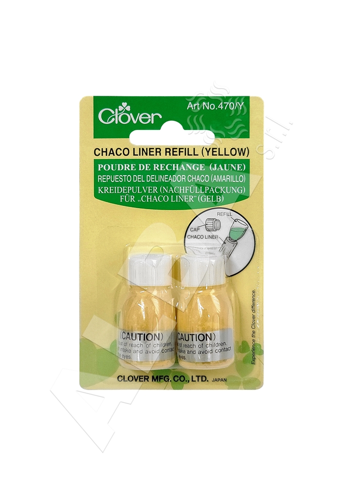 RICARICA GESSO CHACO LINER CLOVER 470/Y GIALLO 2,8g CONF.2PZ