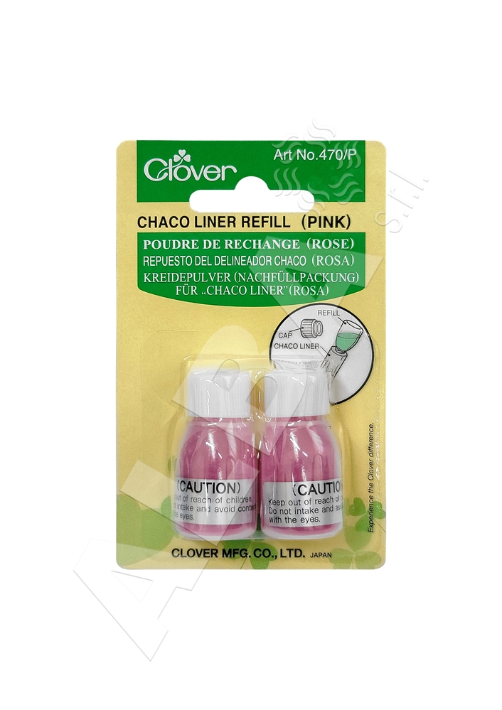 RICARICA GESSO CHACO LINER CLOVER 470/P ROSA 2,8g CONF.2PZ