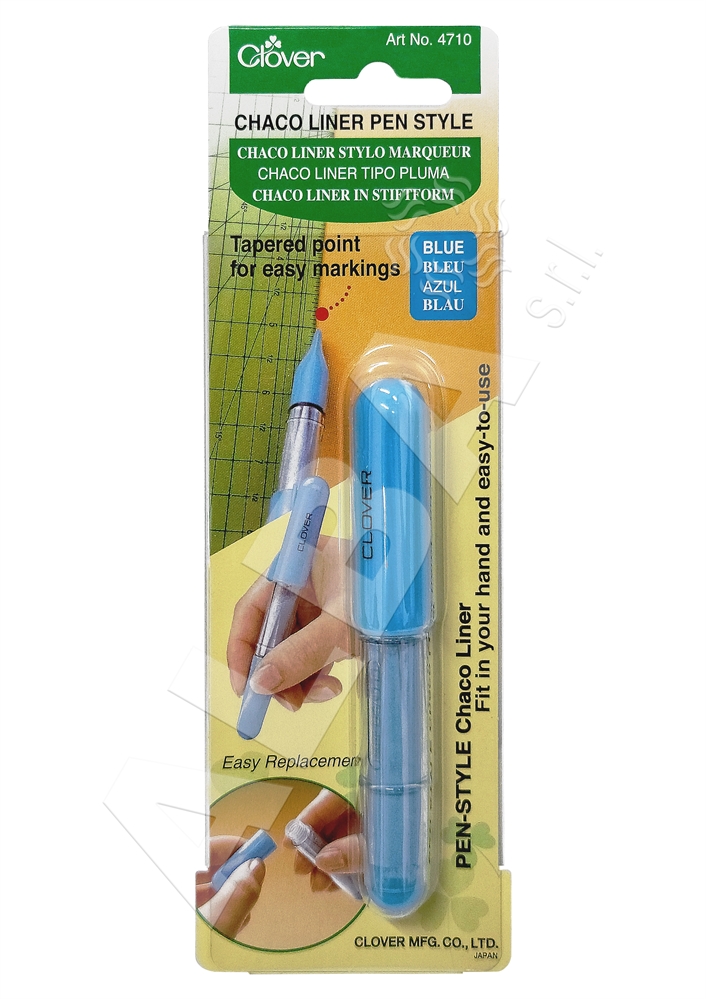 GESSATORE CHACO LINER PEN STYLE CLOVER 4710 - 1PZ COL.BLU