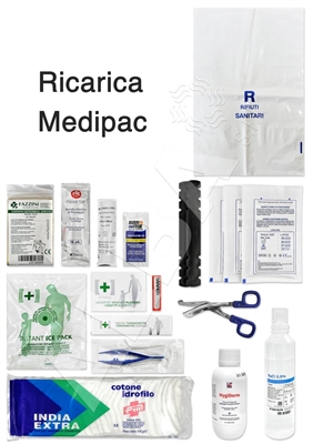 RICARICA CASSETTA MEDIPAC C388 ALL.2+626 PRONTO SOCCORSO