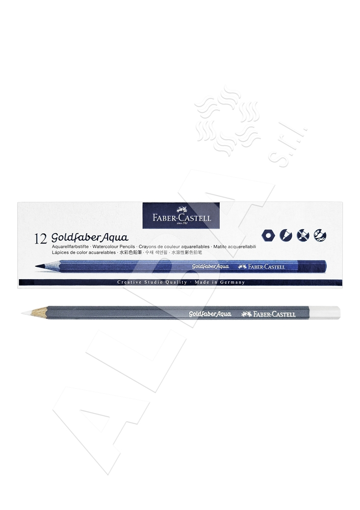 MATITE GOLDFABER ACQUA ACQUERELLABILI BIANCO FABER CASTELL 1 PZ