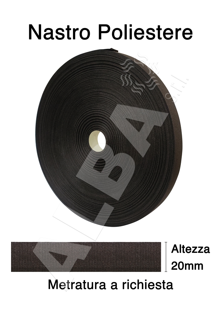 NASTRO POLIESTERE MM020 COL5383     POLIESTERE 100%