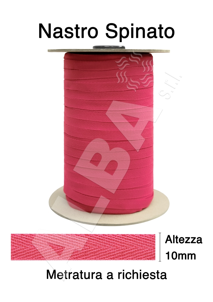 NASTRO SPINATO 30/2 MM.10 PLC COL.32701