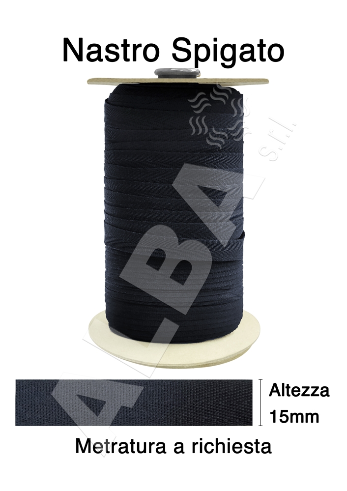 NASTRO SPIGHETTA MM015 COL 39       COTONE 100%