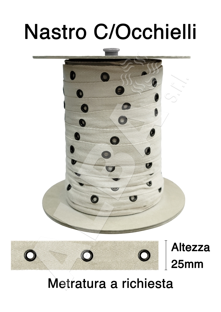 NASTRO C/OCCHIELLI RAME VECCHIO F002/668