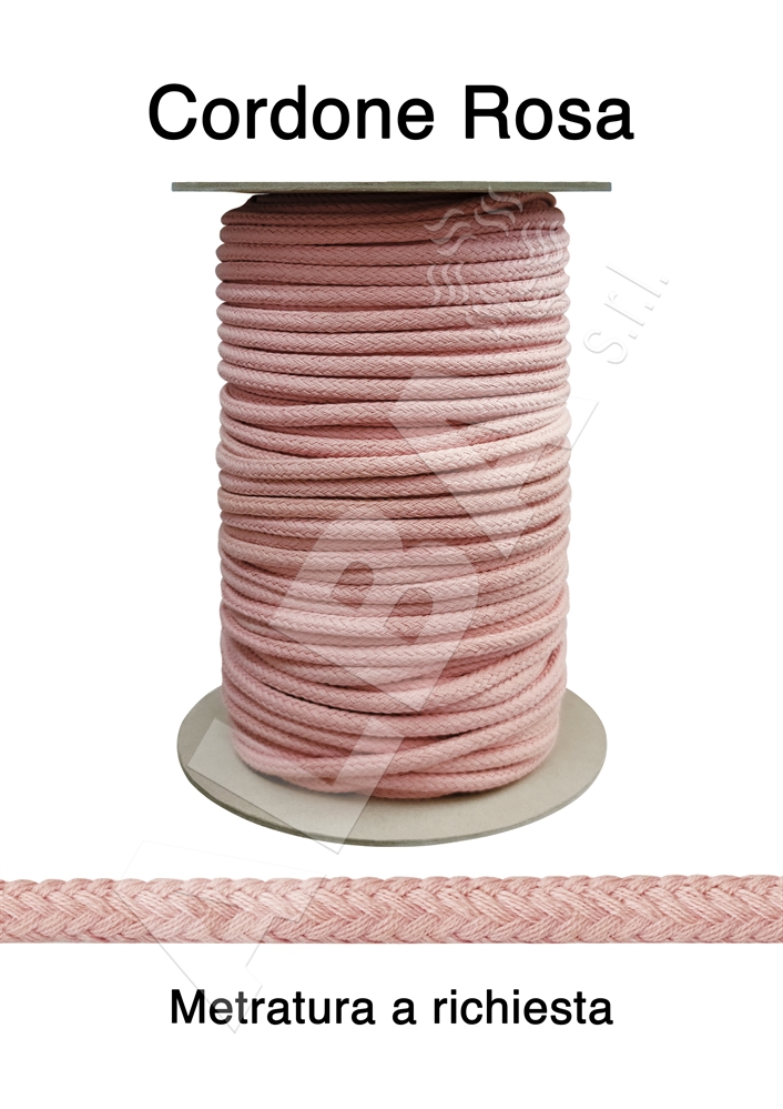 CORDONE ART.90/COT COL053 ROSA