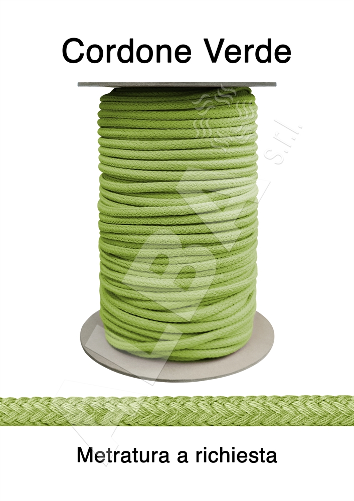 CORDONE DA MM04 COT.AIELL. VERDE