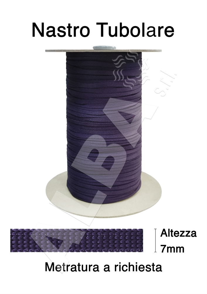 NASTRO TUBOL.ART3060 MM07 COL058    POLIESTERE 100%