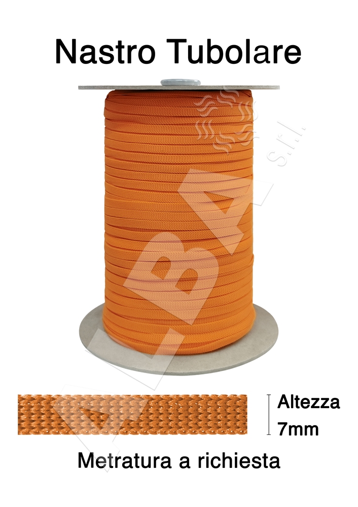 NASTRO TUBOL.ART3060 MM07 COL098    POLIESTERE 100%