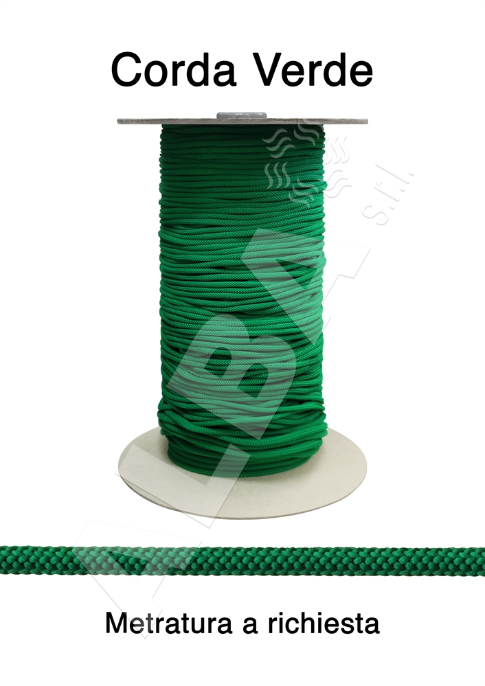 CORDA DA MM.04 PE FIL COL.11 VERDE