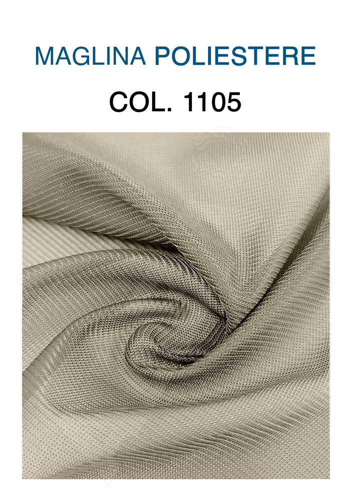 FODERA MAGLINA 100% POL COL.1105 Hcm148/150 Bianco Naturale