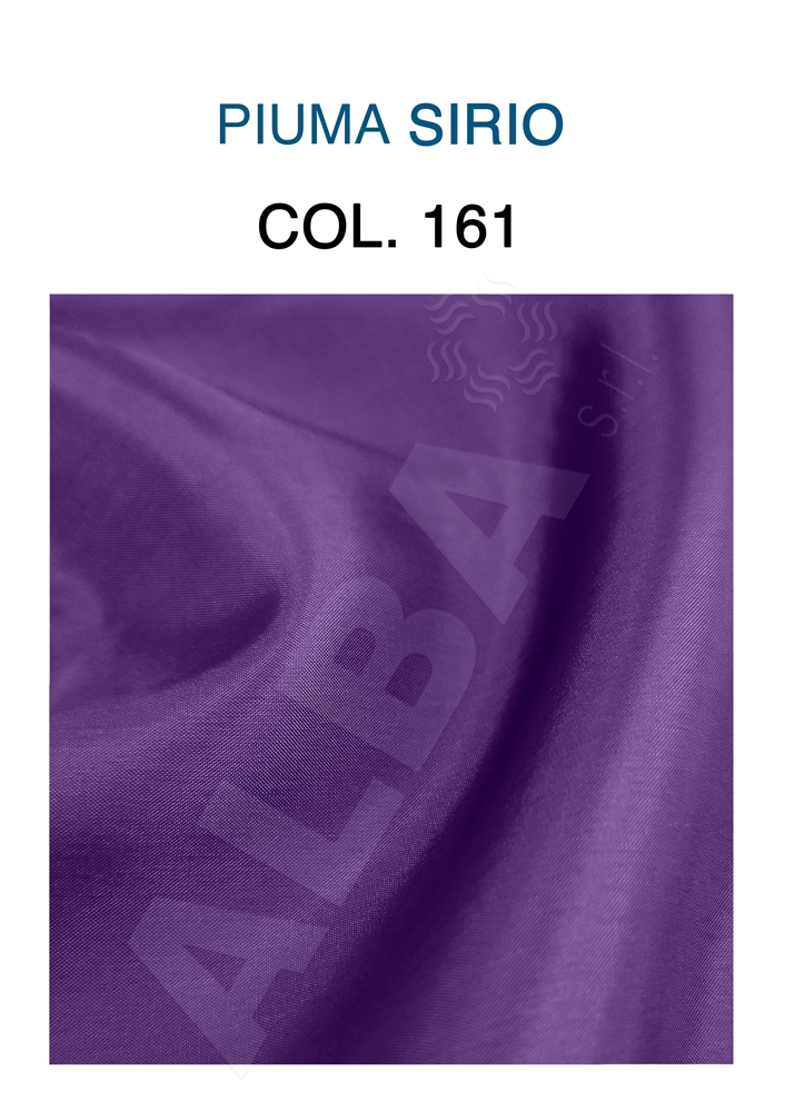 FODERA PIUMA SIRIO 161 VIOLA BEMBERG Hcm140 ACETATO/CUPRO