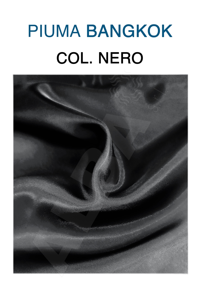 FODERA PIUMA BANGKOK NERO Hcm150 POLIESTERE