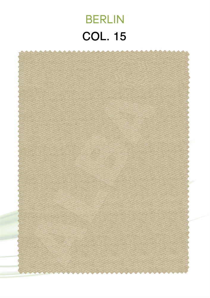 FODERA BERLIN 65%POL/35%COT 15 BEIGE MELANGE Hcm 150