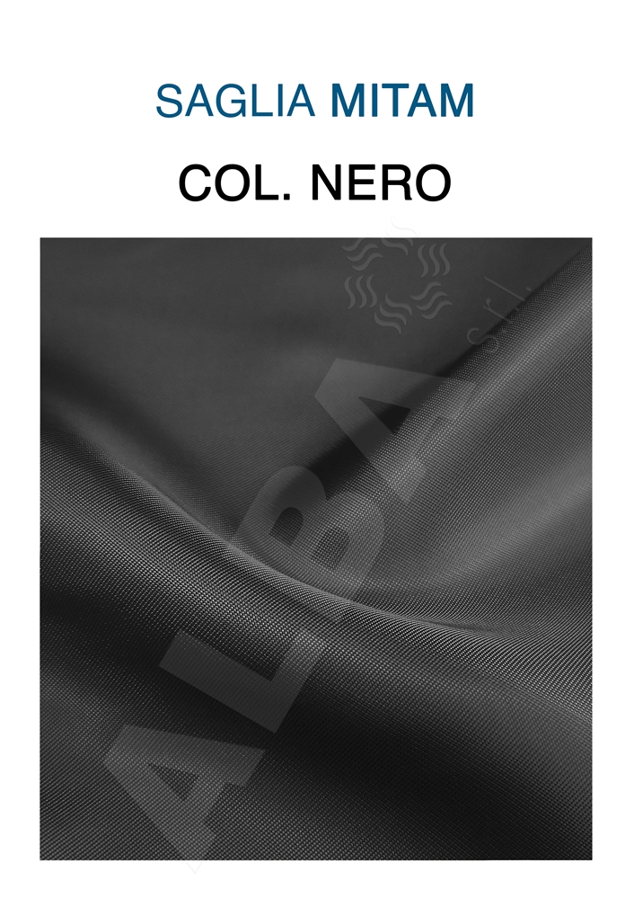 FODERA SAGLIA MITAM NERO Hcm140 100% VISCOSA