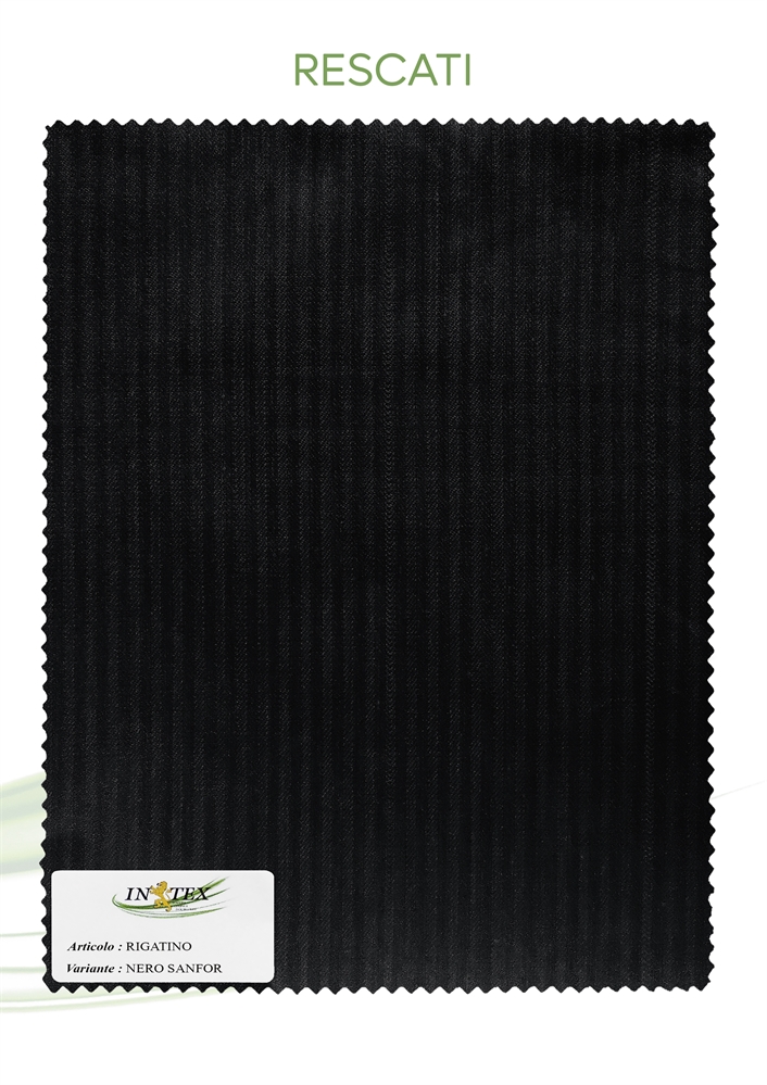 FODERA RIGATINO NERO SANFOR Hcm 148/150