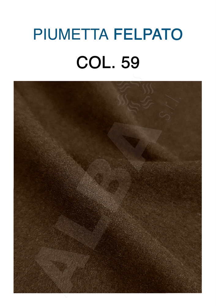 PIUMETTA/FELPATO COTONE 59 GARZATO 1 LATO Hcm150