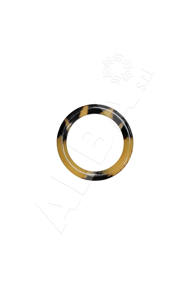 ANELLO POLIESTERE TARTARUGA FILO TONDO MM.30