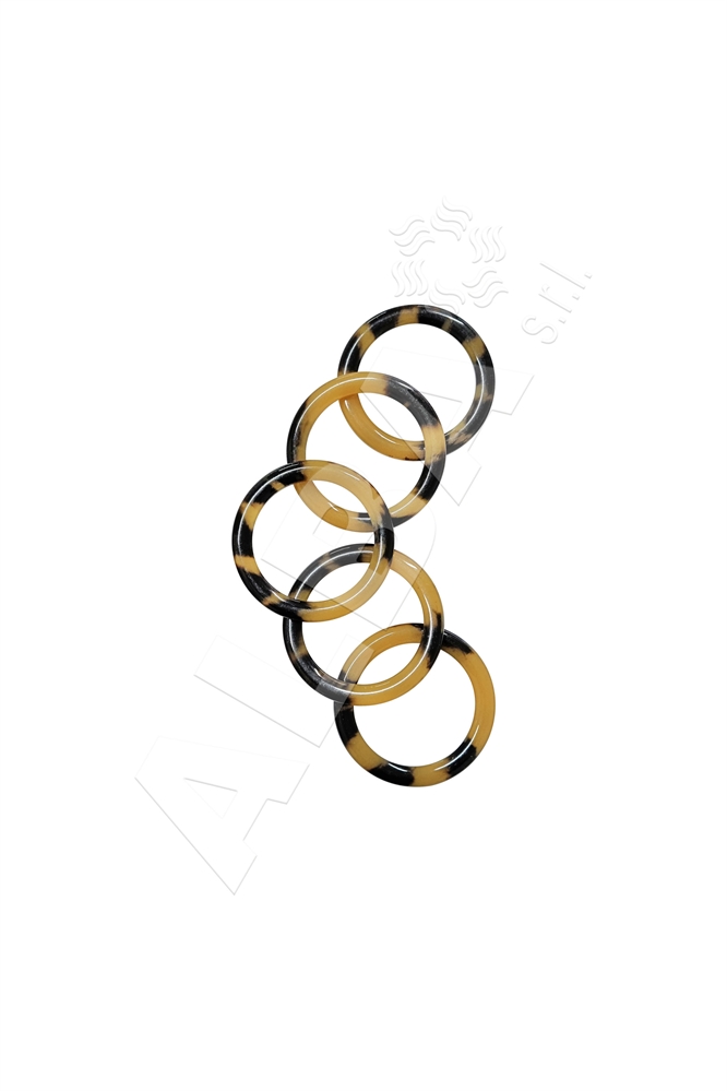 ANELLO POLIESTERE TARTARUGA FILO TONDO MM.30