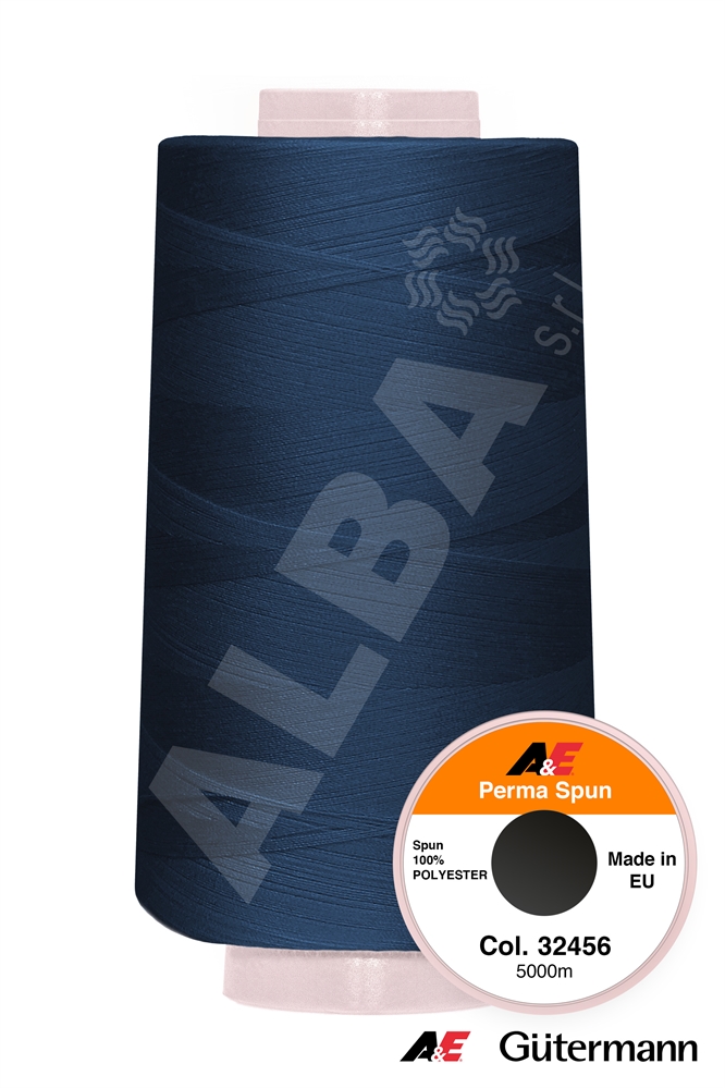 PERMA SPUN 120/5000MT.COL. W32456 BLUE