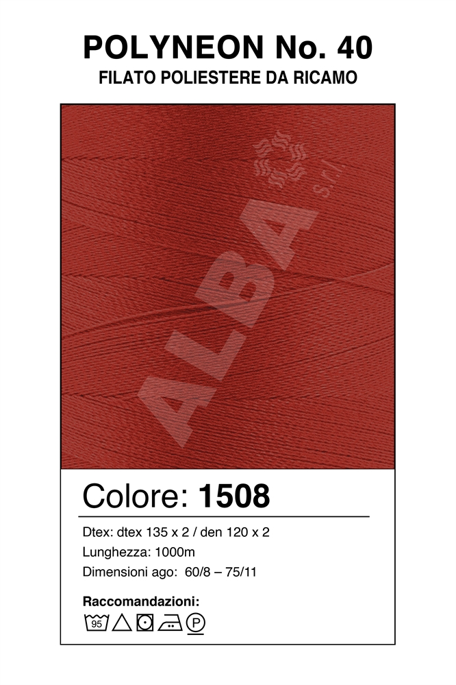 MADEIRA POLYNEON 40/1000 Col. 1508 ROSSO