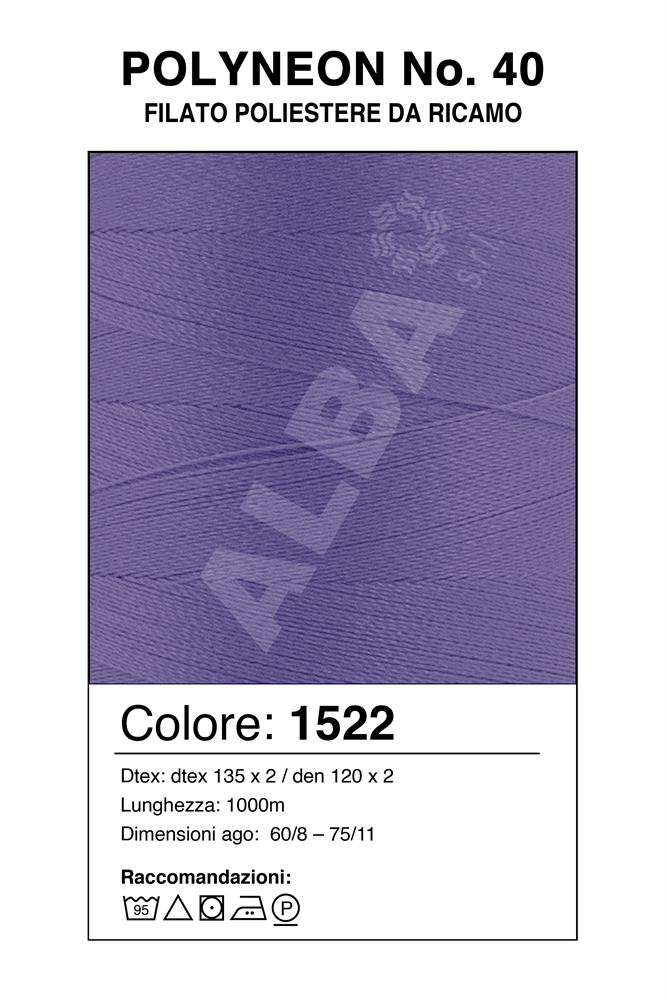 MADEIRA POLYNEON 40/1000 Col. 1522 VIOLA