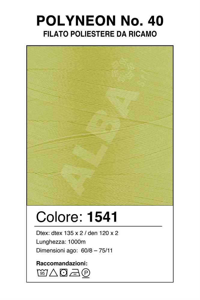 MADEIRA POLYNEON 40/1000 Col. 1541 VERDE CHIARO