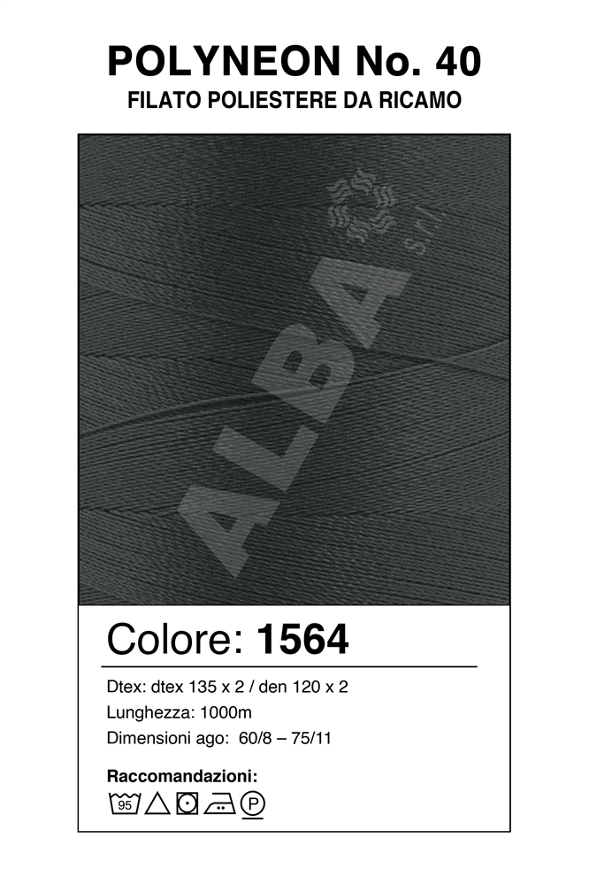 MADEIRA POLYNEON 40/1000 Col. 1564 GRIGIO