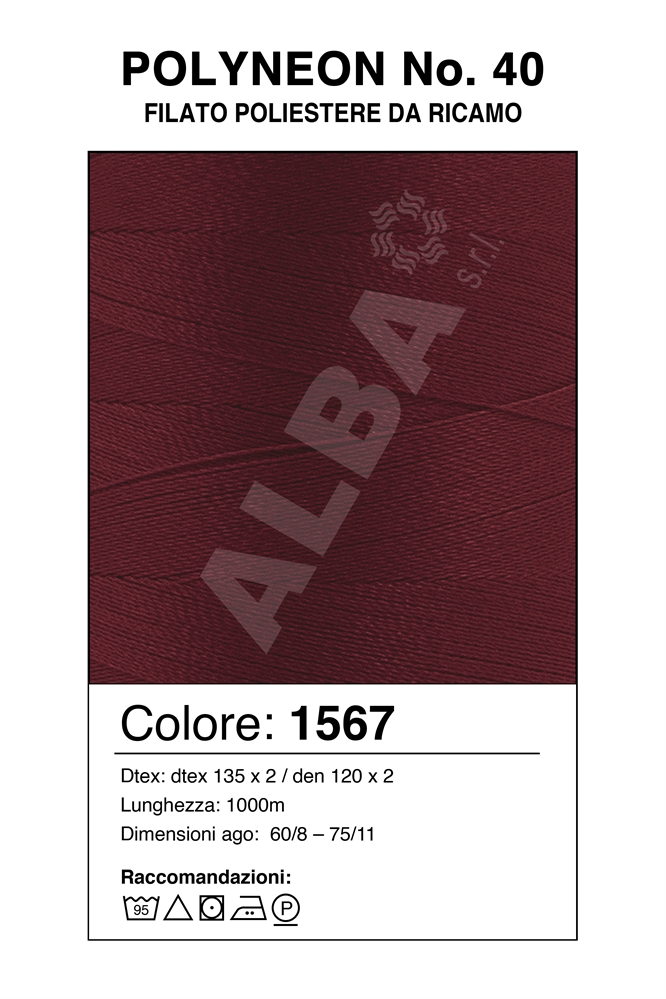 MADEIRA POLYNEON 40/1000 Col. 1567 ROSSO
