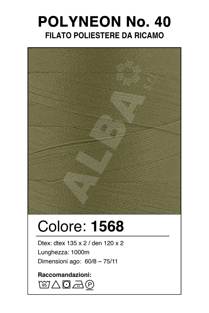MADEIRA POLYNEON 40/1000 Col. 1568 VERDE
