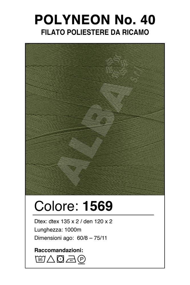 MADEIRA POLYNEON 40/1000 Col. 1569 VERDE