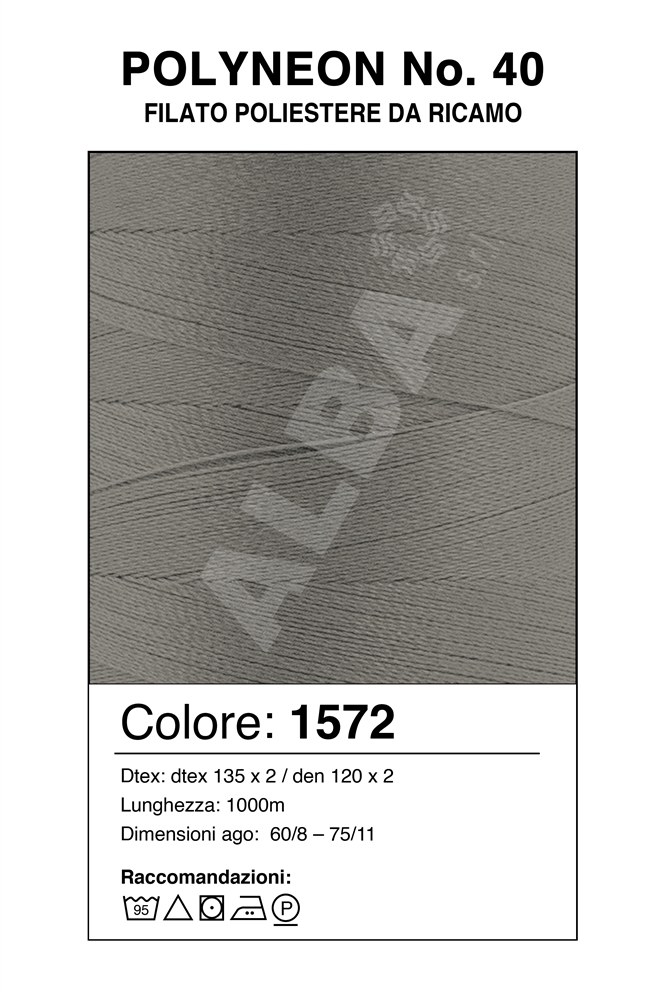 MADEIRA POLYNEON 40/1000 Col. 1572 GRIGIO